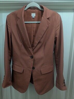 A New Day Rust Blazer Size 8